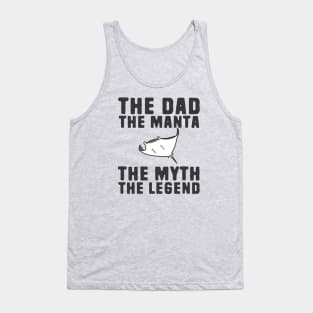 Funny Manta Ray Dad Joke Tank Top